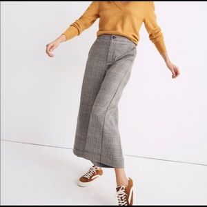 Madewell Huston Pull-on Pants in Plaid